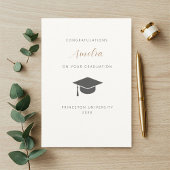 Oersonalized graduation card bedankkaart