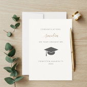 Oersonalized graduation card bedankkaart