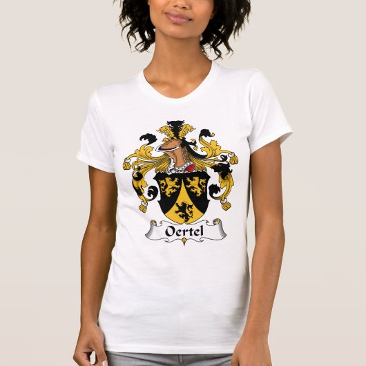 Oertel Family Crest T-shirt (Voorkant)