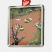 Oervlotten veranderen in de Colorado Metalen Ornament (Links)