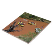 Oervlotten veranderen in de Colorado Tegeltje (Zijkant)