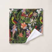 Oerwoud 1 Patroon Bad Handdoek (Wasdoekje)