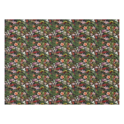  Oerwoud 1 Patroon Tafelkleed (Voorkant (Horizontaal))