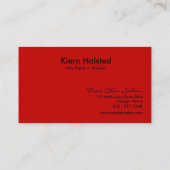 Oerwoud-1 Visitekaartje (rood/zwart) (Achterkant)