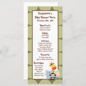 oerwoud 25 menukaarten Afspelen Menu (Voorkant / Achterkant)