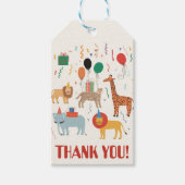 Oerwoud 2e verjaardag cadeaulabel (Voorkant)