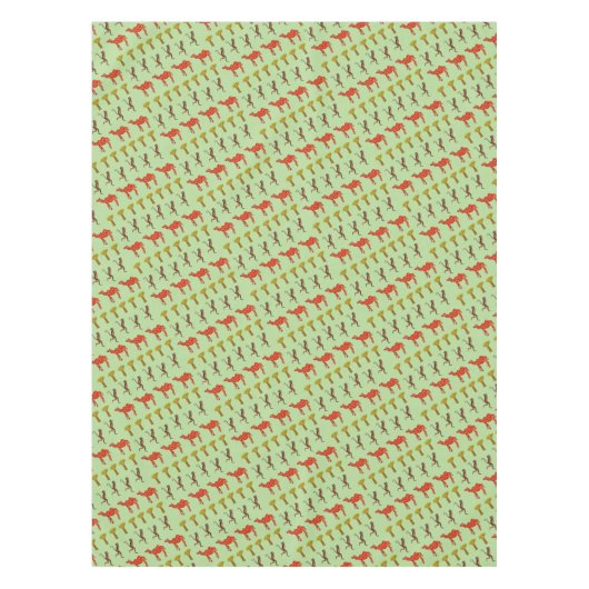 Oerwoud Aangepaste Tafelkleed (Voorkant)