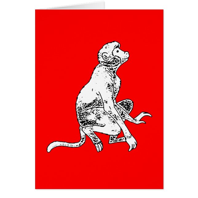 Oerwoud aap (Voorkant)