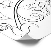 Oerwoud aap volwassen kleurstof poster (Hoek)