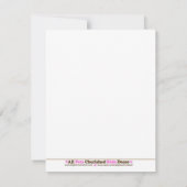 OERWOUD ADVENTURE BLUE Safari Baby shower Kaart (Achterkant)