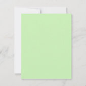 OERWOUD ADVENTURE (Groene) 4x5 Flat Dank u wel Notitiekaartje (Achterkant)