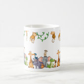 Oerwoud Adventures: Speelse dieren in het wild Koffiemok (Center)