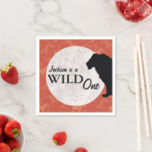 Oerwoud African Safari Lion Wild One Servet (Insitu)