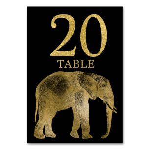 Oerwoud Afrika Dier Olifant Tafelnummer Kaart 20
