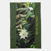 Oerwoud Amazon Lily - Eucharis Amazonica Theedoek (Verticaal)