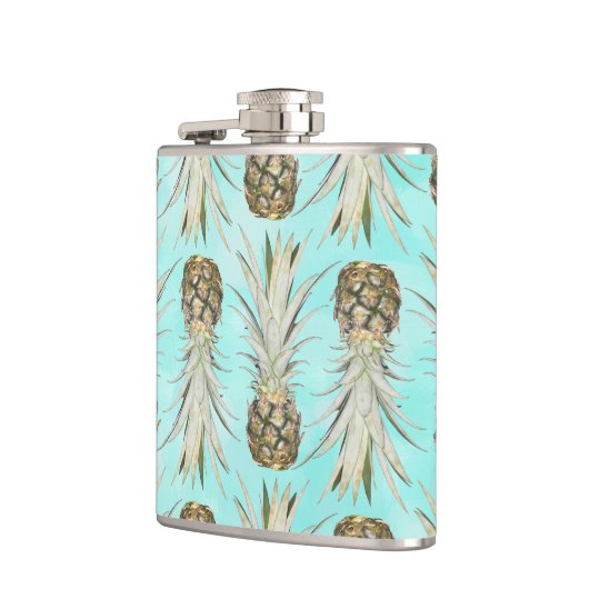 Oerwoud ananas - Aqua Heupfles (Links)