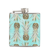 Oerwoud ananas - Aqua Heupfles (Voorkant)