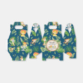 Oerwoud Animals 1e verjaardagsfeestje Dank u Bedankdoosjes (Uitgevouwen)