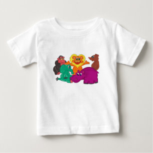 Oerwoud Animals Baby shirt