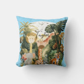 Oerwoud Animals Exotic Safari Dream Kussen (Voorkant)