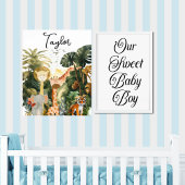 Oerwoud Animals Exotic Safari Dream Poster