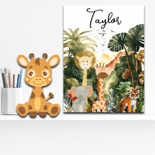 Oerwoud Animals Exotic Safari Dream Poster