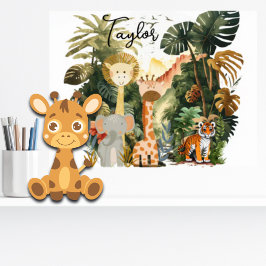 Oerwoud Animals Exotic Safari Dream Poster