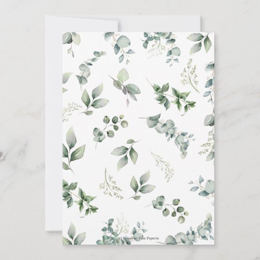 Oerwoud Animals Safari Two Wild 2e verjaardag Kaart (Achterkant)