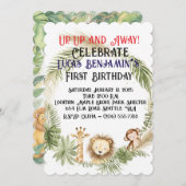 Oerwoud Arch Wild Een Eerste Verjaardag Kaart (Voorkant / Achterkant)