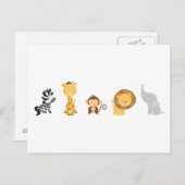 Oerwoud Babies Briefkaart (Voorkant / Achterkant)