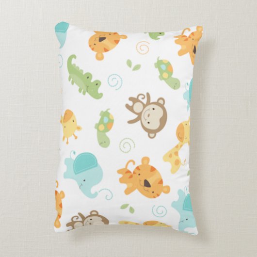 Oerwoud Babies Decoratief Kussen (Achterkant (Verticaal))