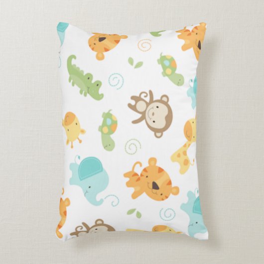 Oerwoud Babies Decoratief Kussen (Voorkant(Verticaal))