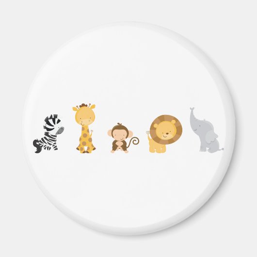 Oerwoud Babies Magneet (Voorkant)