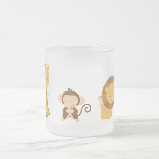 Oerwoud Babies Matglas Koffiemok (Center)