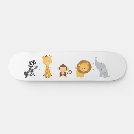 Oerwoud Babies Persoonlijk Skateboard (Horizontaal)