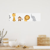 Oerwoud Babies Poster (Keuken)