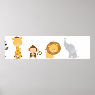 Oerwoud Babies Poster