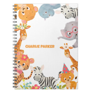 Oerwoud Baby Animals Notitieboek