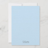 Oerwoud Baby Boy Douche Uitnodigingen (Lion) (Achterkant)