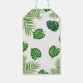 oerwoud Baby Boy Shower Wild Tropical Invitation Cadeaulabel (Achterkant)