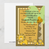 Oerwoud Baby Lion Twins Shower Party Zoo Safari Kaart (Voorkant / Achterkant)