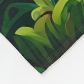 Oerwoud Baby schildpad, wilde & vrije schildpad di Fleece Deken (Hoek)