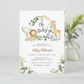 OERWOUD BABY SHOWER I KAART (Staand voorkant)