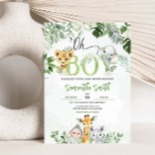 Oerwoud Baby shower Kaart