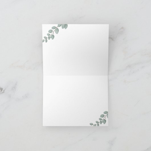 Oerwoud Baby shower Wild 1 Hartelijk dank Bedankkaart (Binnen)