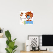 Oerwoud baby's afdrukken poster (Thuiskantoor)