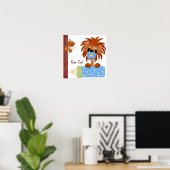 Oerwoud baby's afdrukken poster (Thuiskantoor)