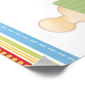 Oerwoud baby's afdrukken poster (Hoek)