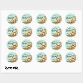 Oerwoud Baby's Bruin - Stickers (Vel)