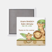 Oerwoud Baby's - Party Favor Magnet (Voorkant / Achterkant)